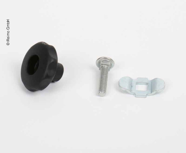 M8 simple fixing screw with wing nut for load guide