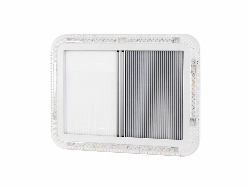 CARBEST Panorama crystal skylight 70x50 with LED