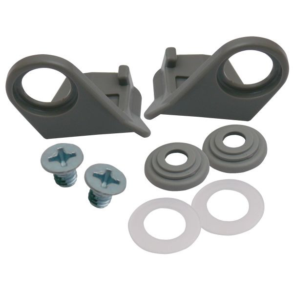 Complete door lock kit gray DOMETIC