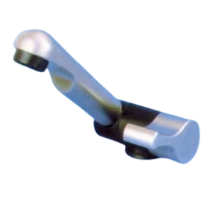 Grifo d'aigua amb caó giratori i microinterruptor automàtic, acabat metàl·lic i disseny modern.