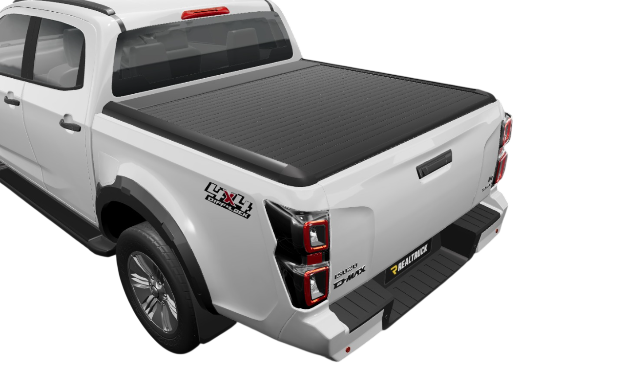 Couvre-benne enroulable RealTruck pour Isuzu DMAX double cabine (2020+)