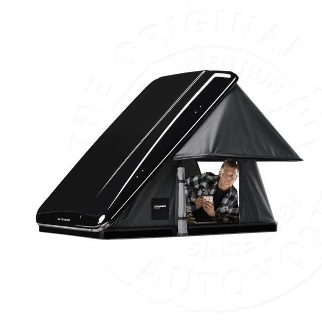 Tente de toit AUTOHOME Columbus Variant Small Black Storm X-Long