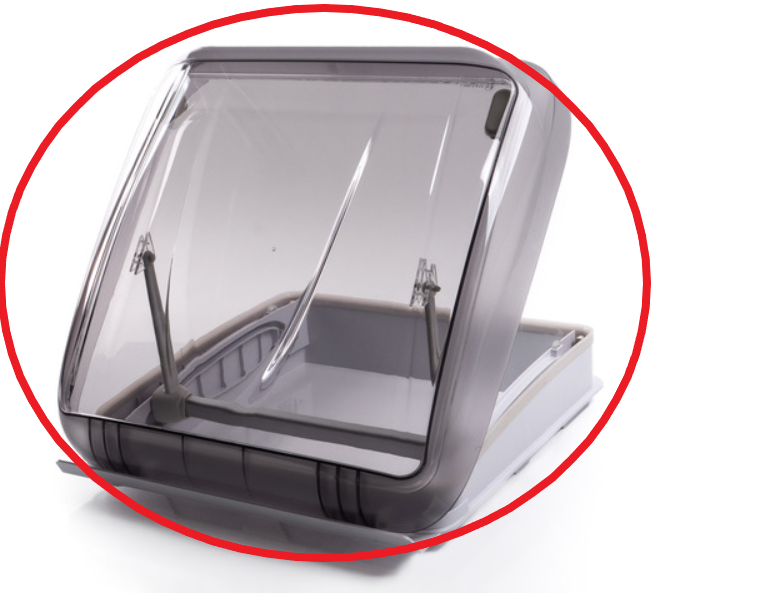 Vidre de recanvi per a claraboia CARBEST 318020,318021,318027