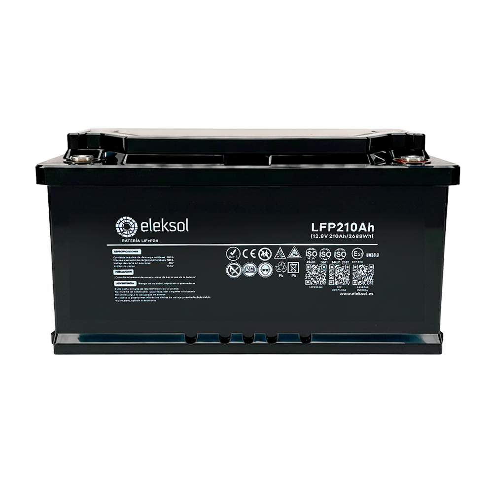 Eleksol Lithium-Batterie 210Ah Bluetooth/BMS
