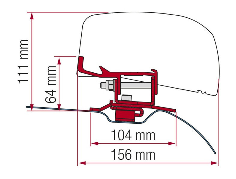 PSA Adapter FIAMMA F40van