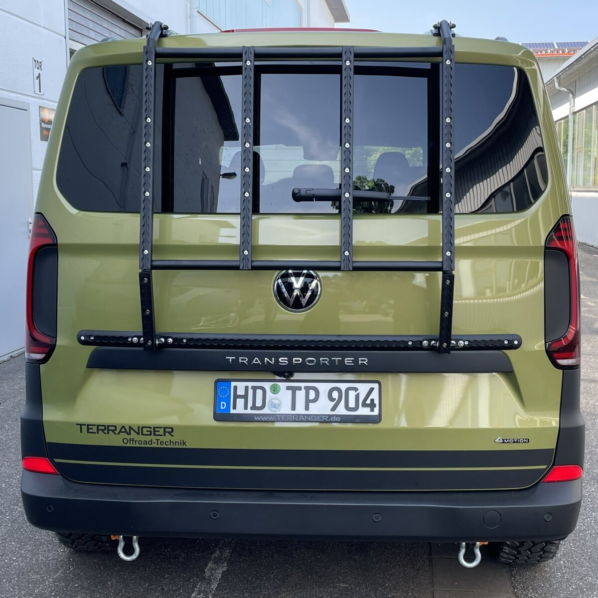 Rear support system for TERRANGER Volkswagen Transporter T7