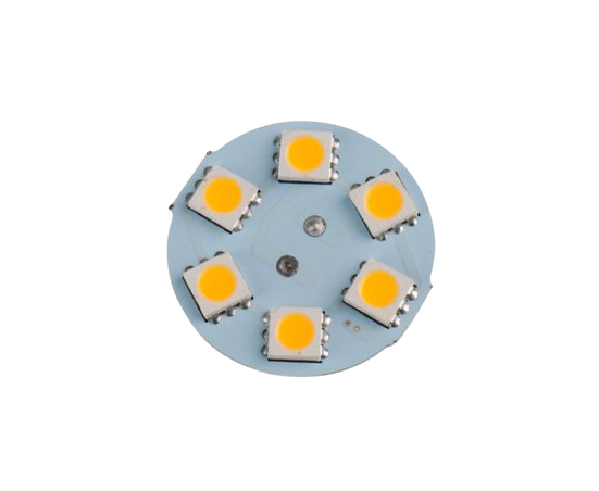 Carbest LED G4 Leuchtmittel, 1,5W, 120 Lumen, 6 warmweiße SMD
