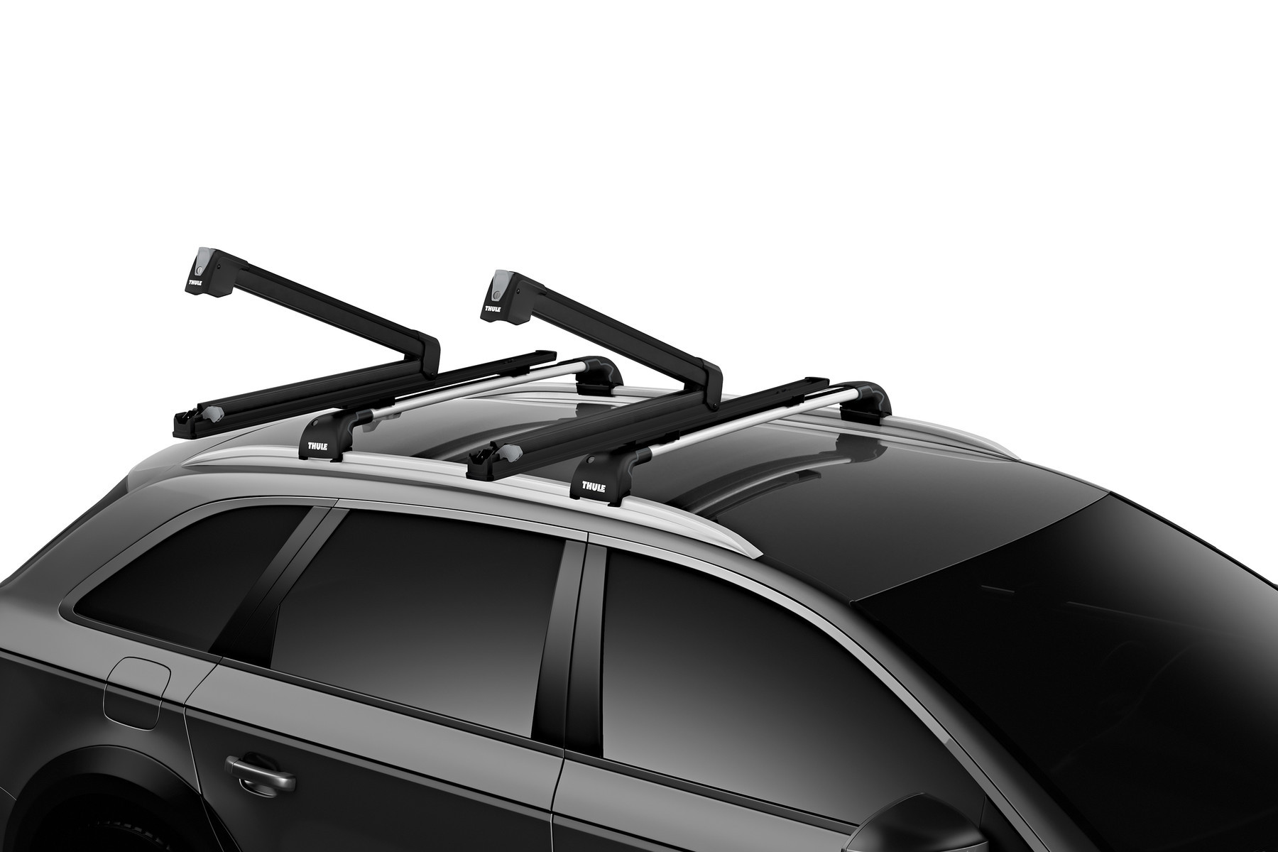 THULE SnowPack Extender black ski rack 5p