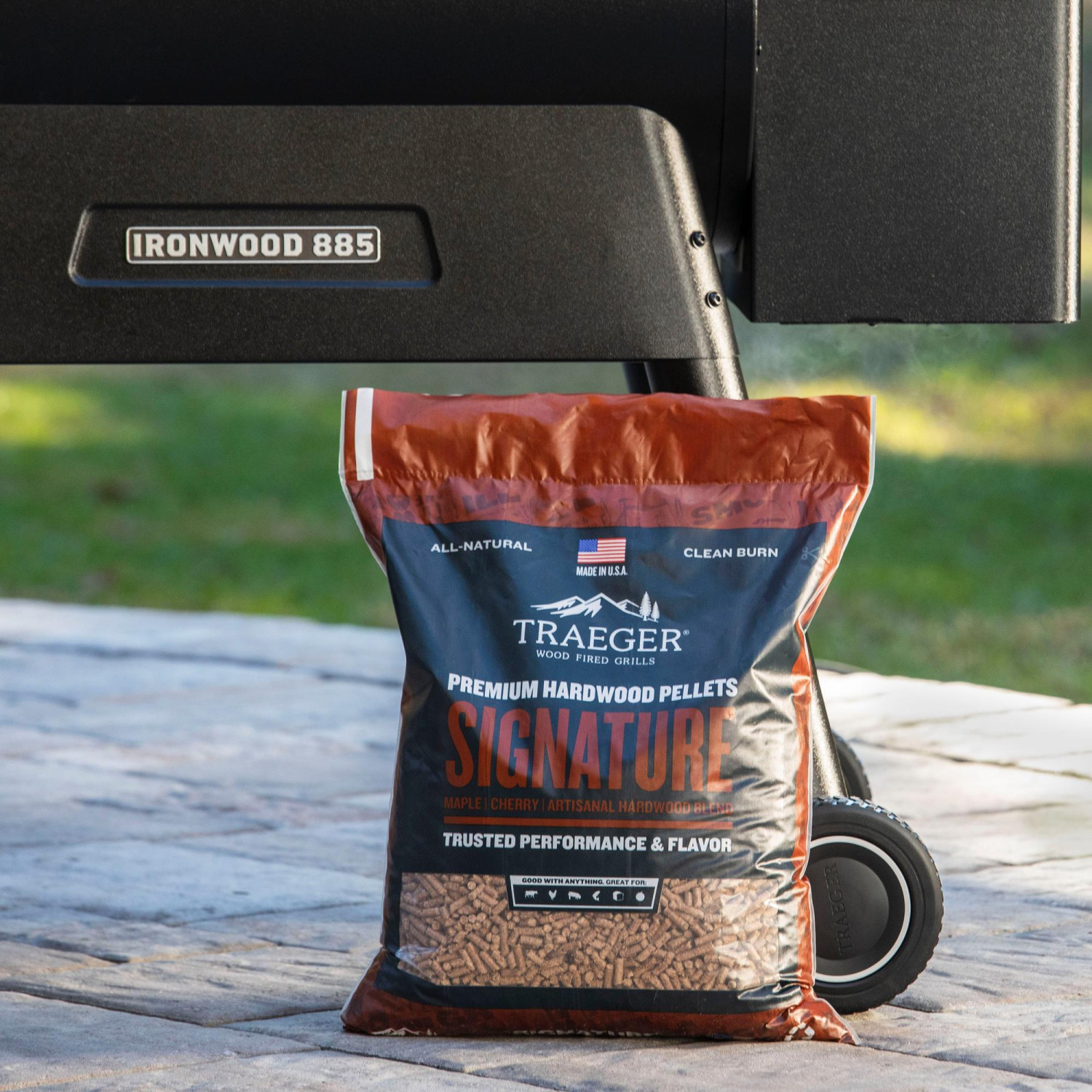 Pèl·lets de fusta TRAEGER Signature Blend 9 kg