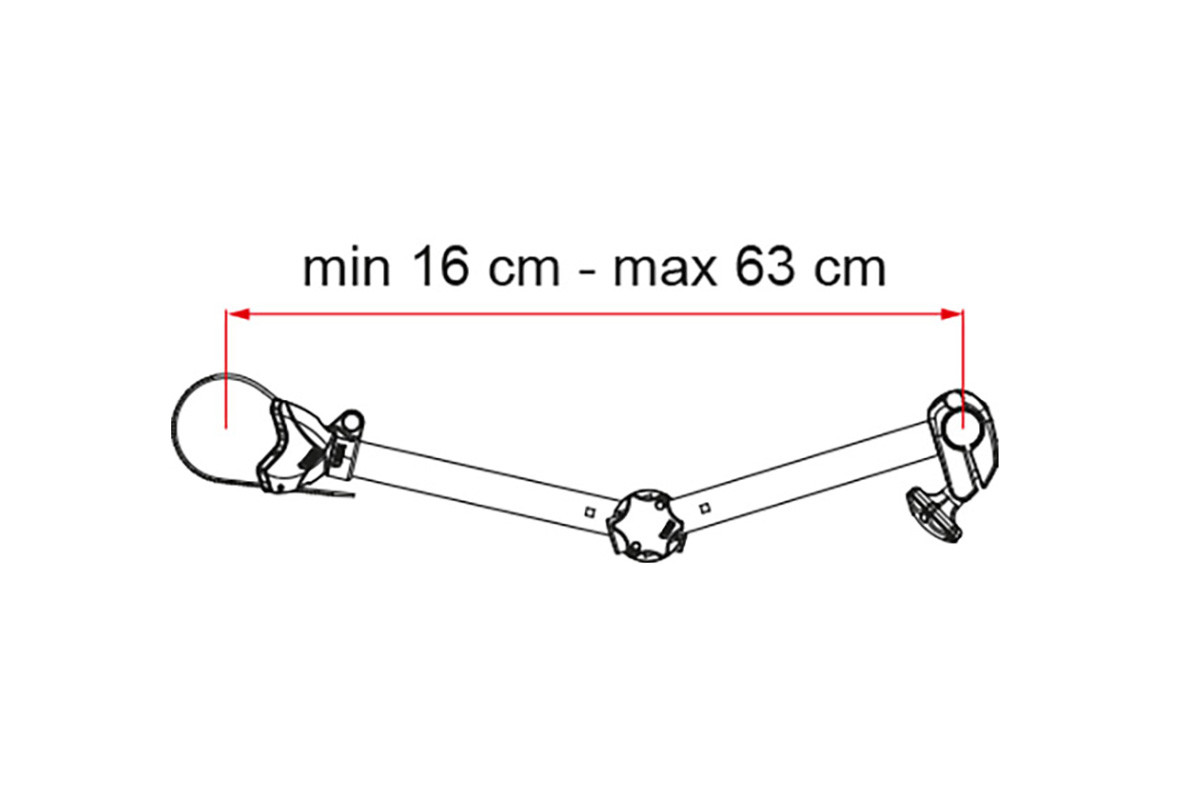 Fahrradbefestigung Bike Block Pro S D2