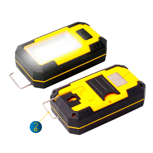 Magnetische EDM-Taschenlampe mit Haken