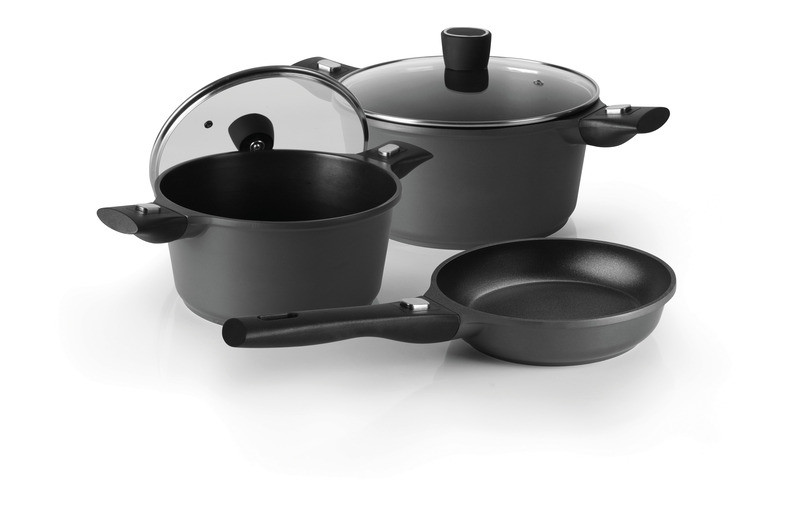 CAMP4 Aluminum Pots and Pans Set, 5 units