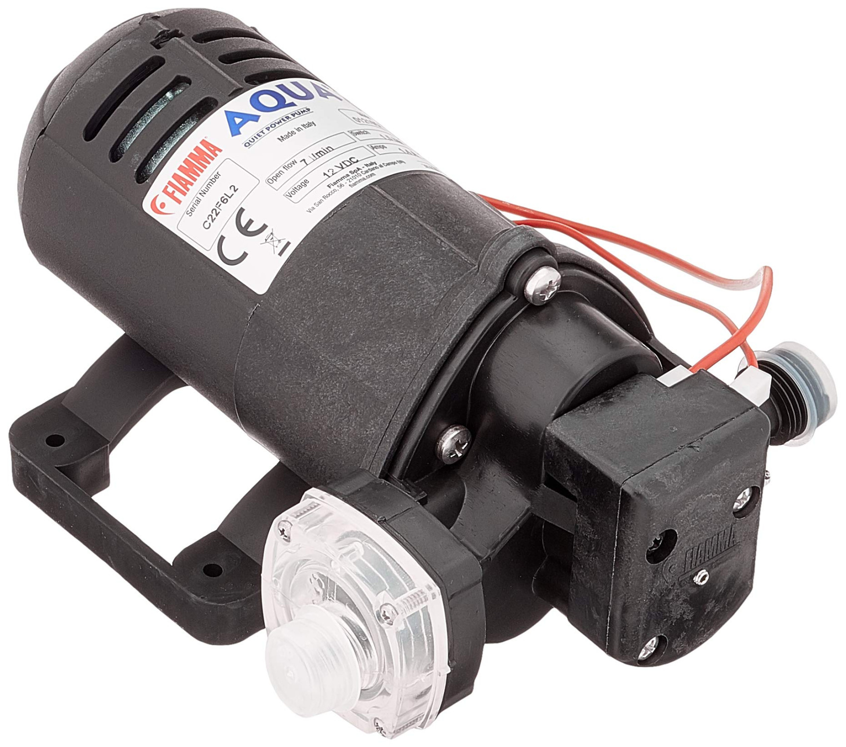 Bomba autoaspirante FIAMMA Aqua8 7L/min 1,5 bar (12V)