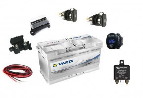 Second battery installation kit  varta 95