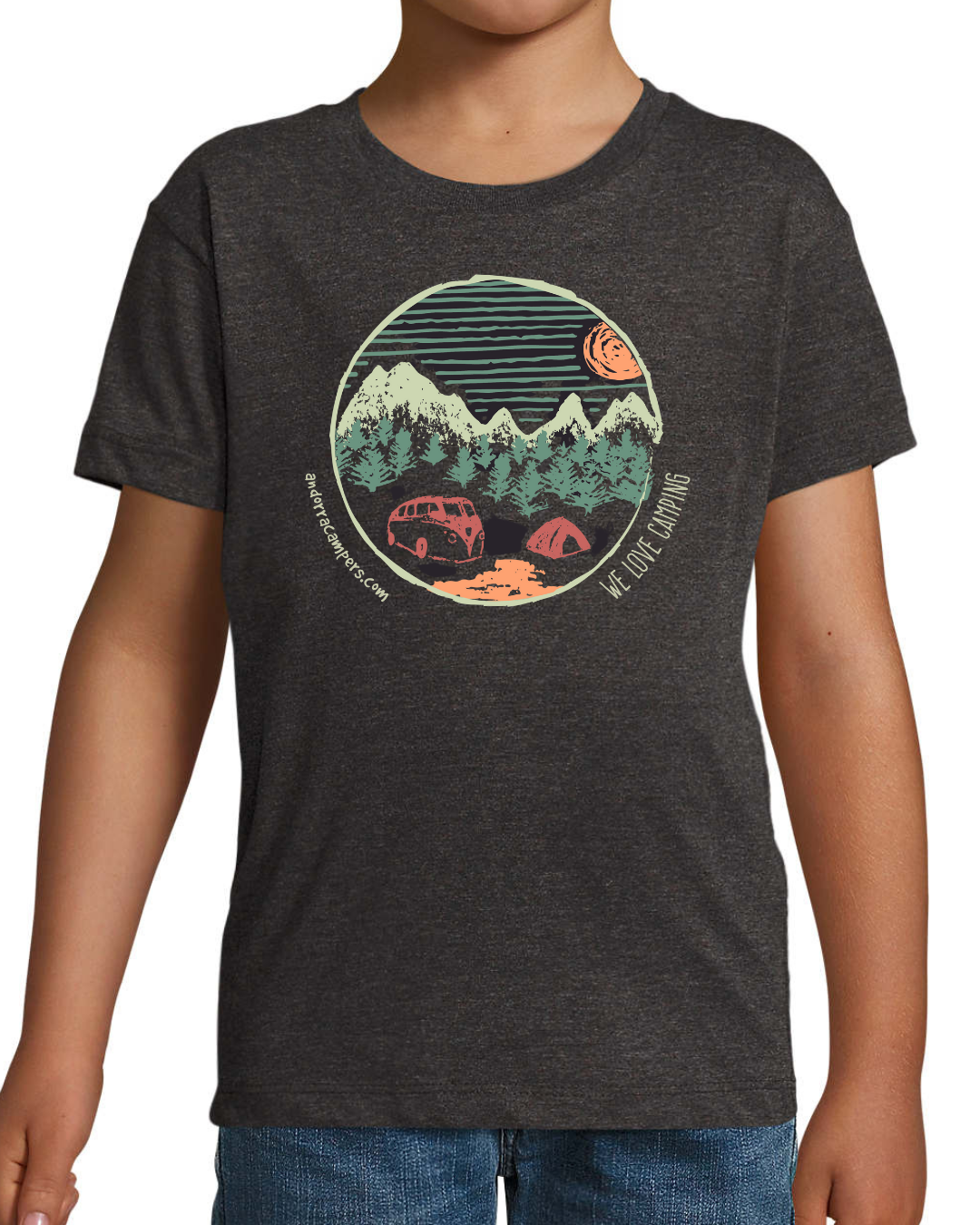 Camiseta Niños Camping