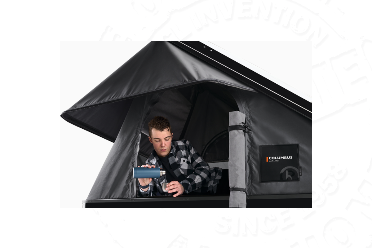 Dachzelt AUTOHOME Columbus Variant Medium Black Storm X-Long
