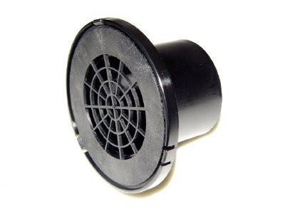 WEBASTO Ø 60 mm flat air inlet, black