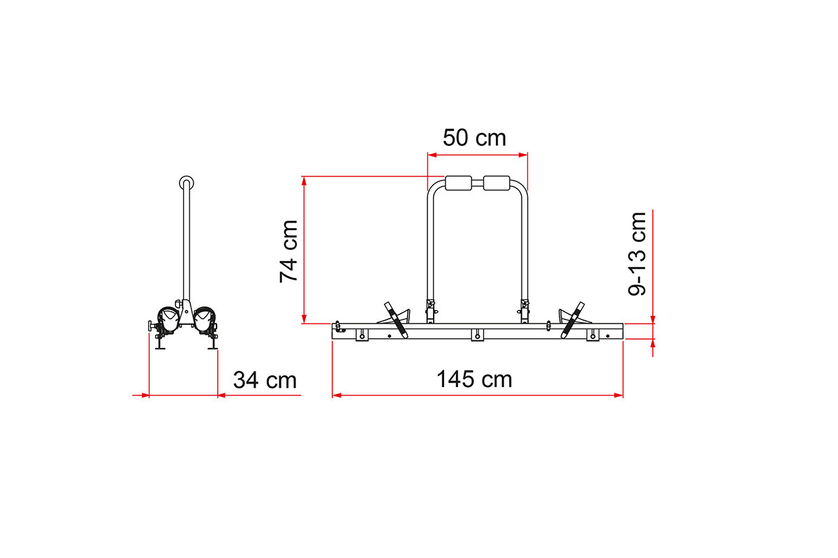 Porte-vélos camping car FIAMMA Garage Slide Pro Bike