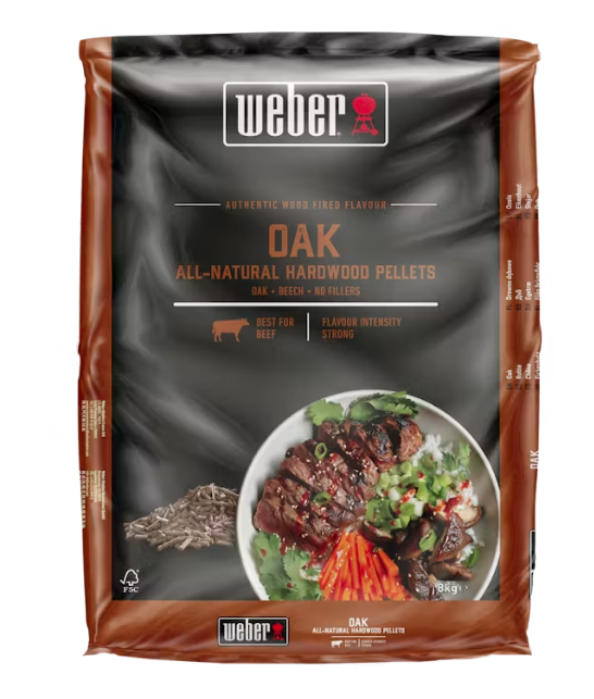 WEBER Holzpellets Eiche 8 kg