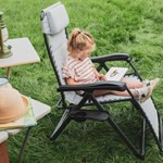 Folding Chair TRAVELLIFE Barletta Relax - Black