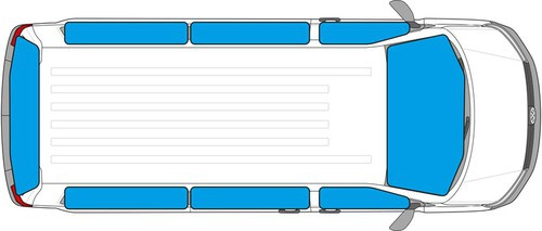 Isolants thermiques Trafic Vivaro Primastar (2002-2014)  L2 avec double porte