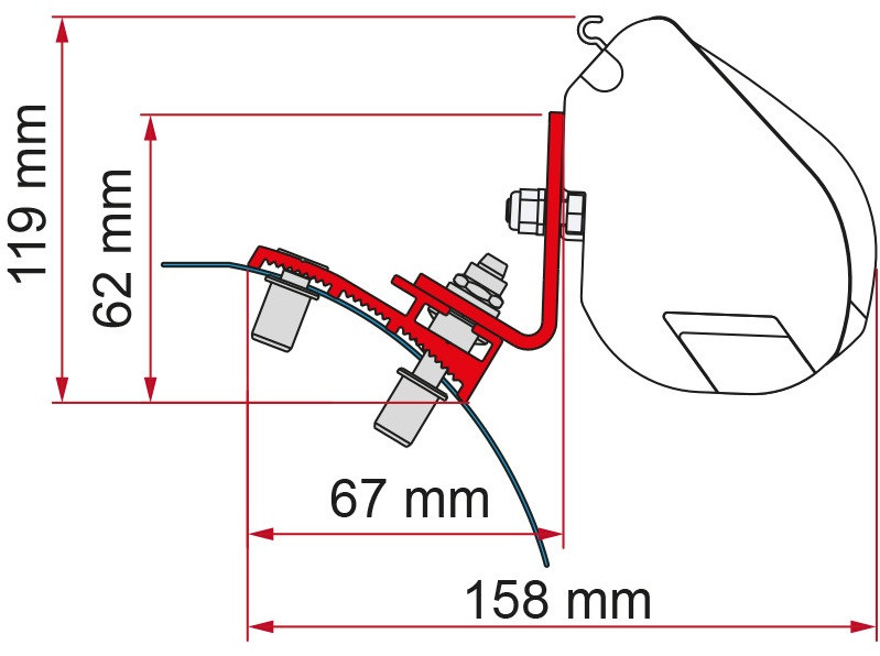 Adaptador FIAMMA F35 PSA