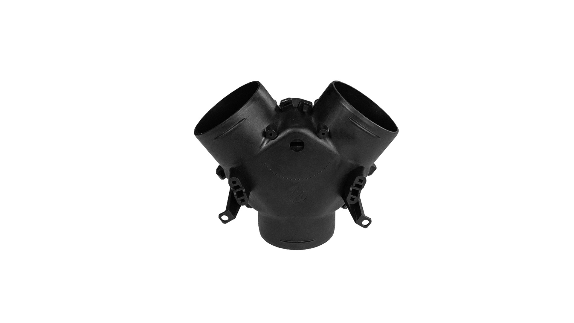 Y-shaped adapter with control valve