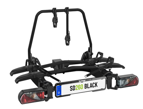 Portabicicletes per bola EUFAB SD260 negre 2 bicis