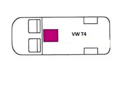 Wassertank VW T4, 75 Liter