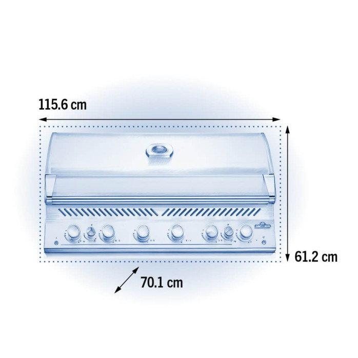 Head Grill NAPOLEON Built-In 700 SERIES - 112 CM