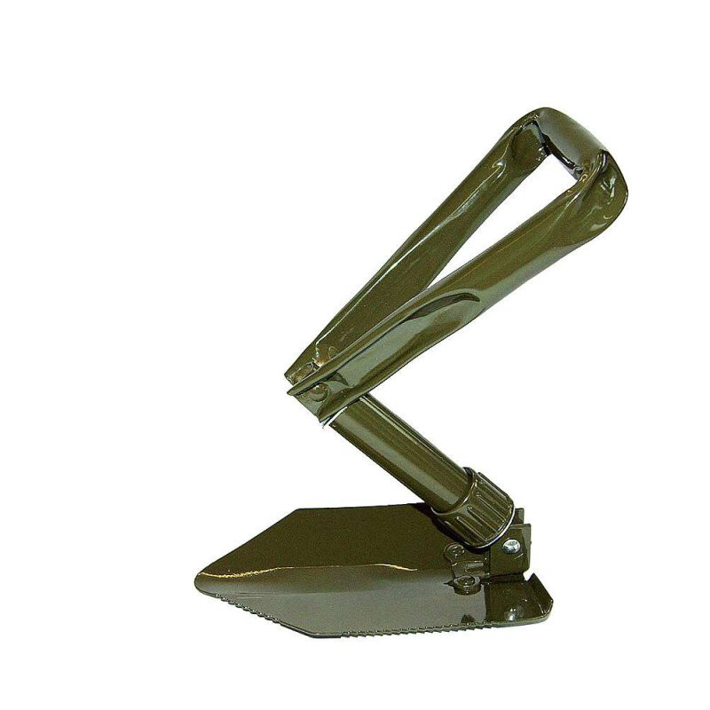 HEUSSER folding shovel with saw