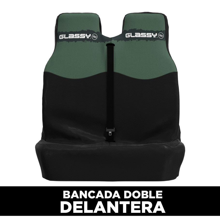 GLASSY Army Front double seat cover