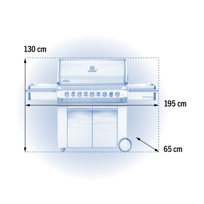 Barbecue NAPOLEON PRESTIGE PRO™ 665 RSIB