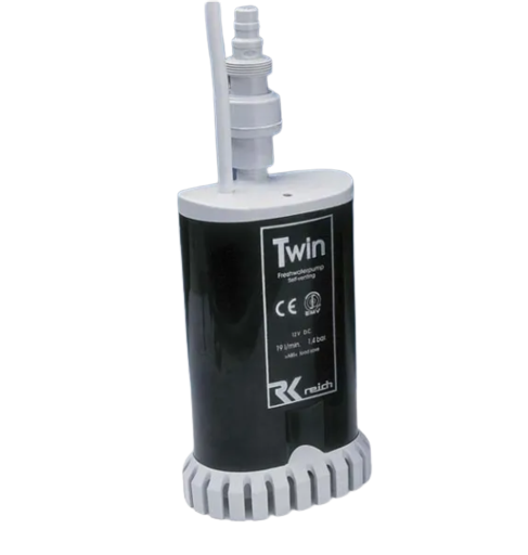 REICH Tandem submersible pump 19L/min 1,4 bar with non-return valve