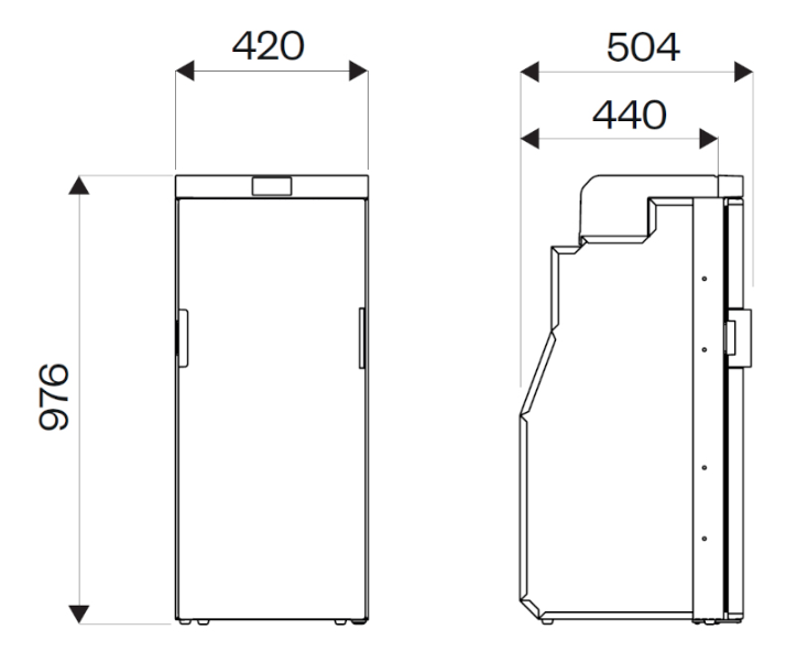 INDEL B SLIM90 Refrigerator