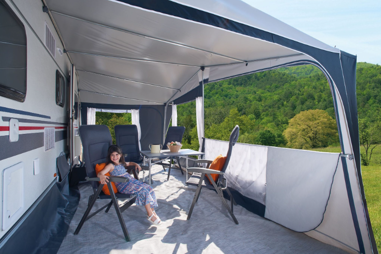Caravan awning INACA SINTRA PVC Prof. 250 (Without lids)