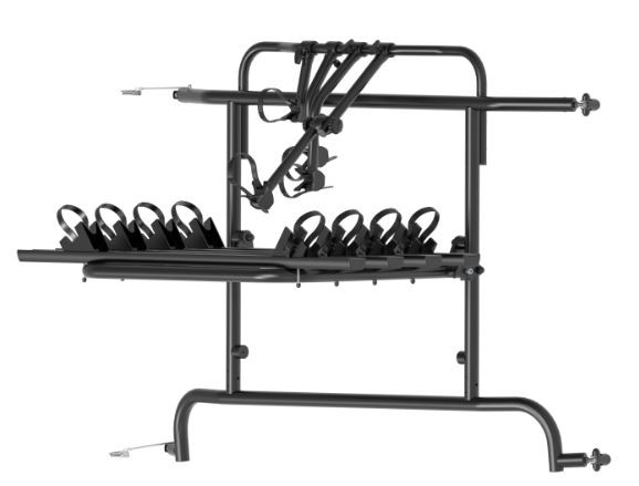 Bike Rack EUROCARRY for Ducato, Boxer, Jumper from 2007 onwards - 4 bikes