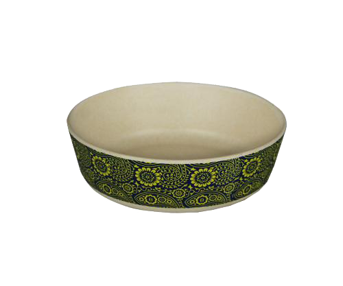 Biodegradable bamboo bowl