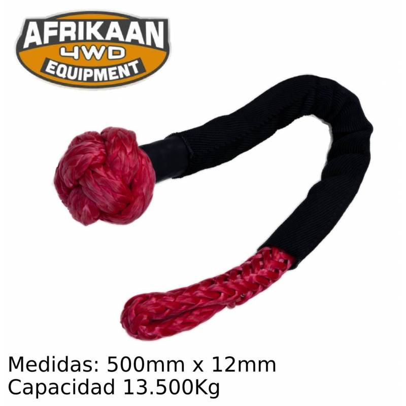 Manille textile AFRIKAAN 13,5 tonnes, 12mm x 50cm