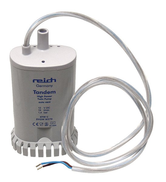 submersible pump REICH Twin 19L/min 1,4 bar