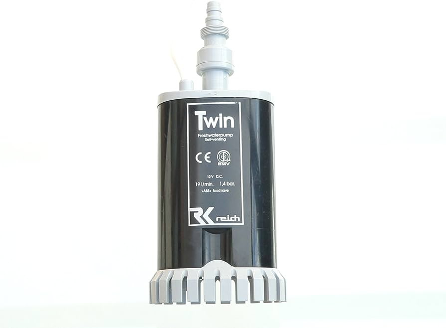 REICH Tandem submersible pump 19L/min 1,4 bar with non-return valve