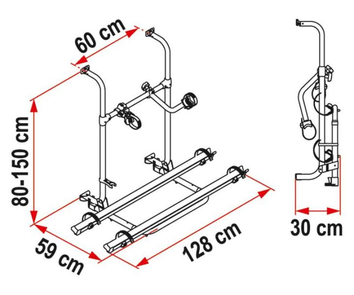 Portabicicletes Autocaravana FIAMMA Carry-Bike PRO