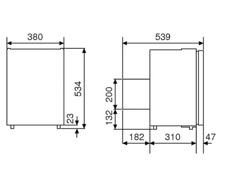 Réfrigérateur à compression DOMETIC CoolMatic CRP40