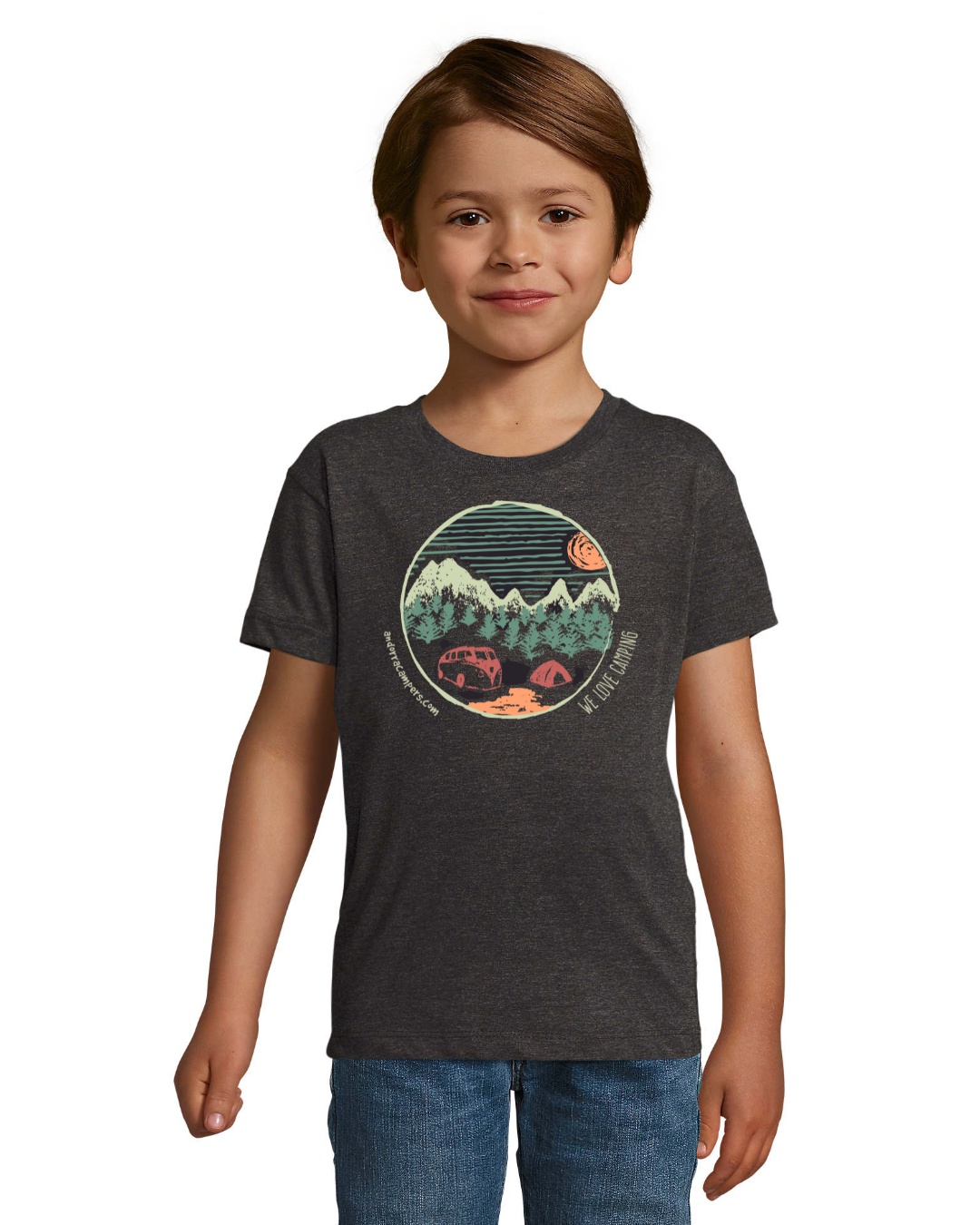 T-shirt de camping pour enfants