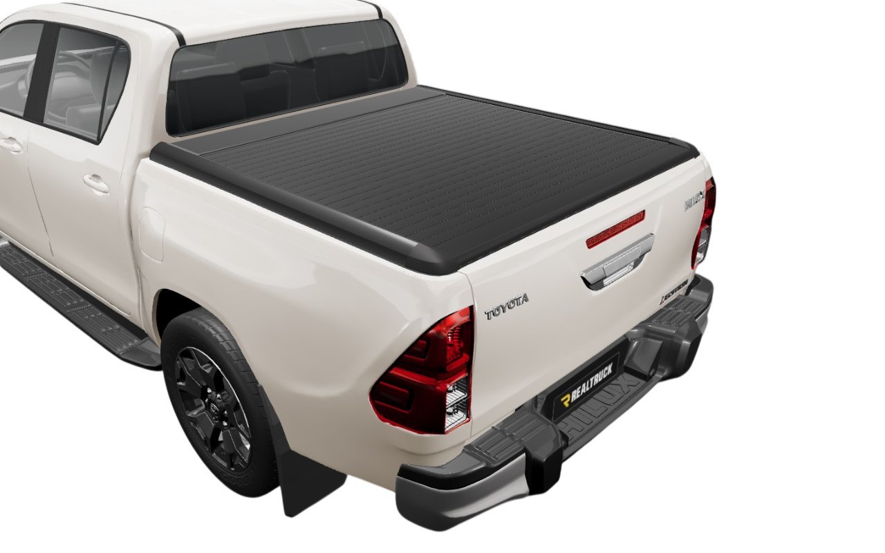 Persiana enrotllable MRC 2000 NEGRE «RealTruck» – Toyota HILUX REVO D/Cab (2016-2025)