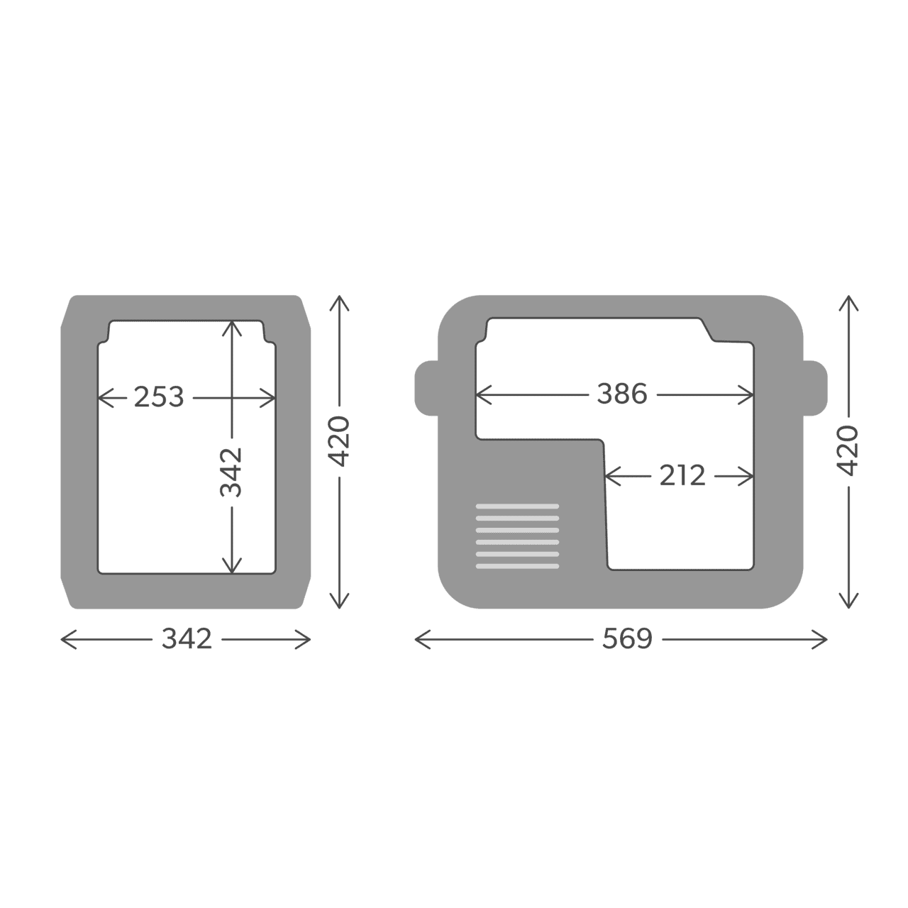 Kompressor Kühlschrank / Kühlbox 12V DOMETIC CFX3 25