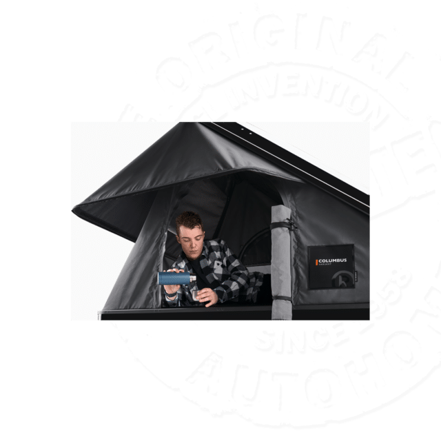 Tente de toit AUTOHOME Columbus Variant Small Black Storm X-Long