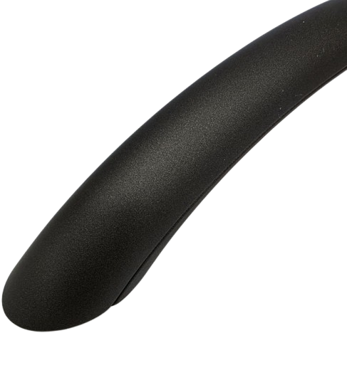 Soft Touch exterior metal handle