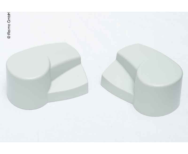 Side covers for THULE 5102 awning (original VW California) light grey