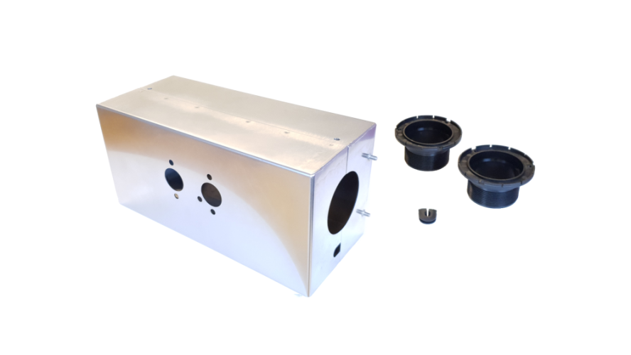 Stainless steel protection box for Autoterm Air 2D